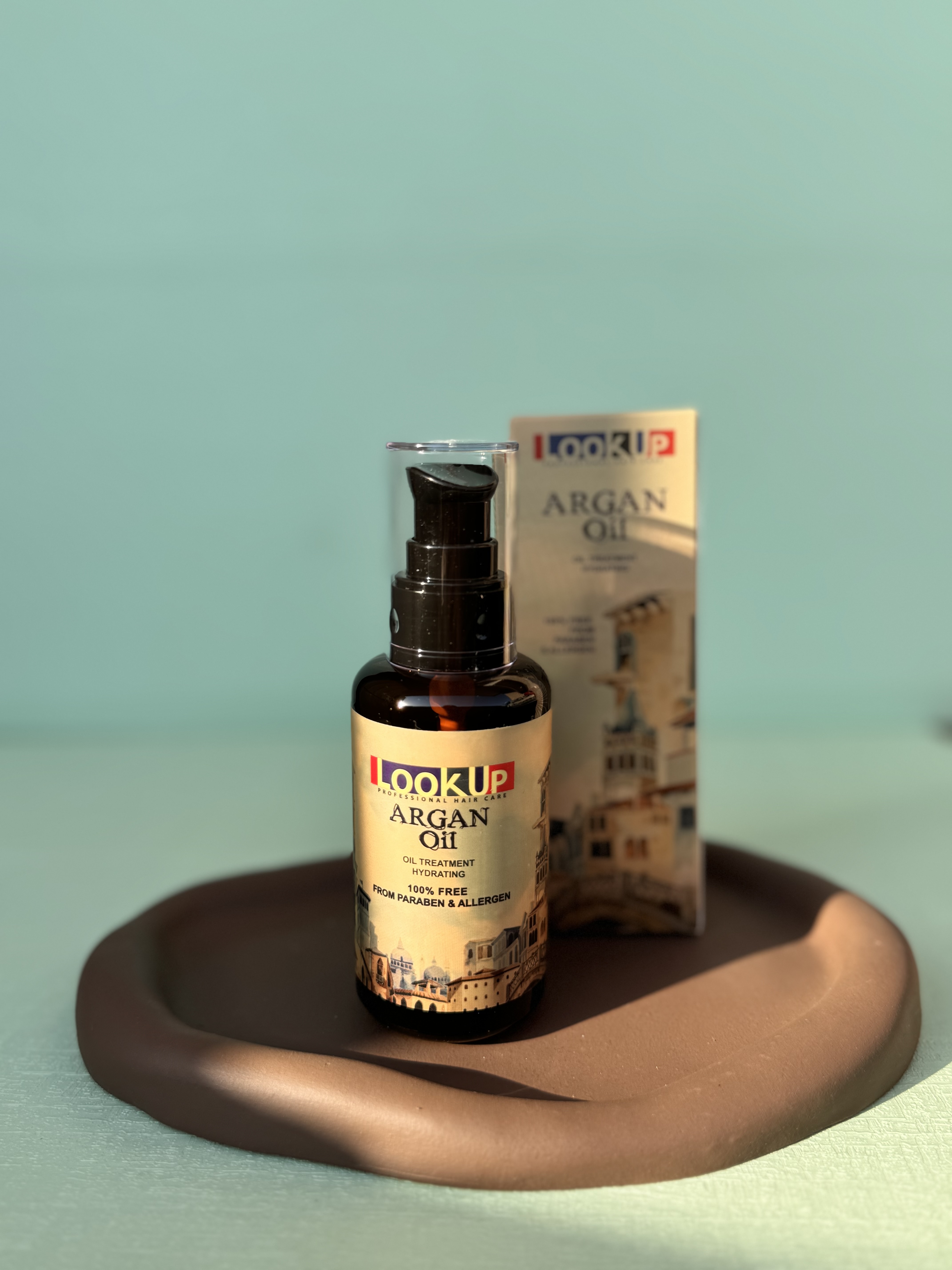 روغن ارگان لوکاپ ۱۰۰میل هم برای مو هم برای صورت